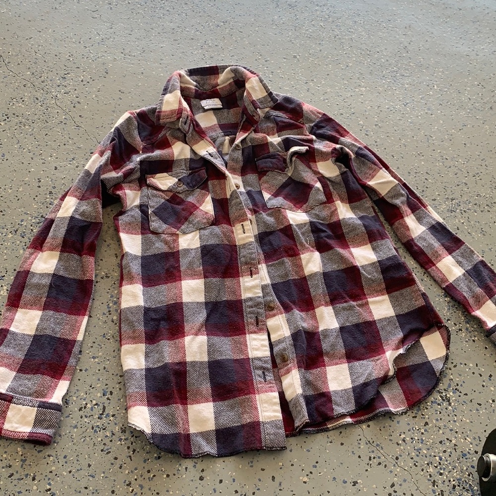 RVCA flannel top